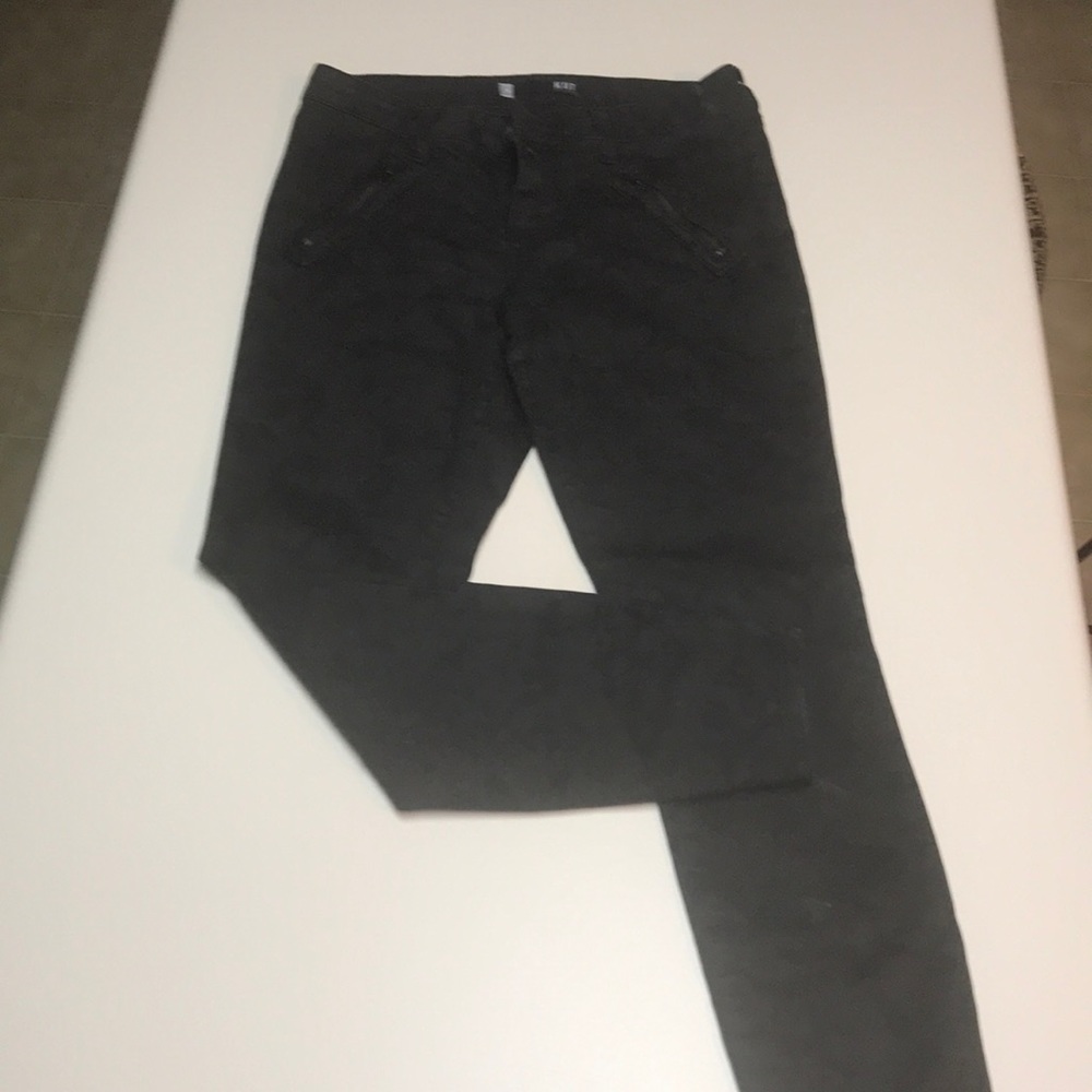 Black with slight camo design jeans